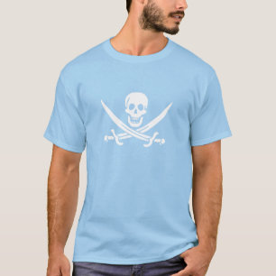 Piratenflagge Skull Crossed Schwerter T-Shirt