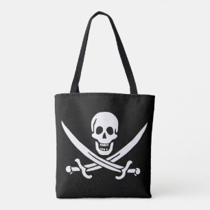 Piratenflagge Skull Crossed Schwerter Tasche
