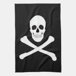 Piratenflagge (Skull und Crossbones) (Piratenflagg Geschirrtuch