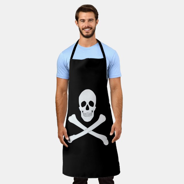 Piratenflagge (Skull und Crossbones) (Piratenflagg Schürze (Getragen)