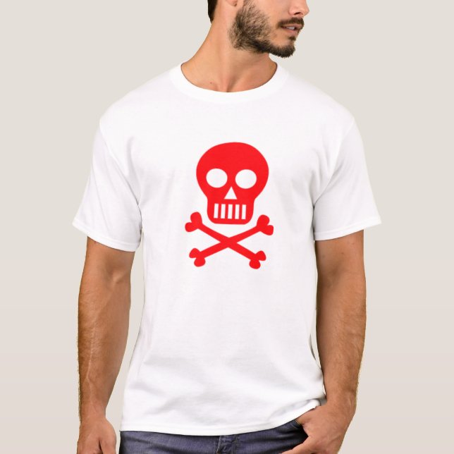 Piratenflagge T-Shirt (Vorderseite)