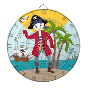 Piratengeburt Dartscheibe