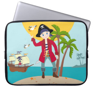 Piratengeburt Laptopschutzhülle