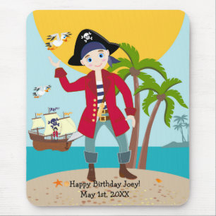 Piratengeburt Mousepad