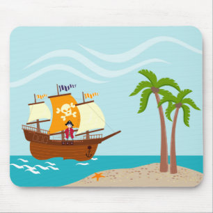 Piratengeburt Mousepad