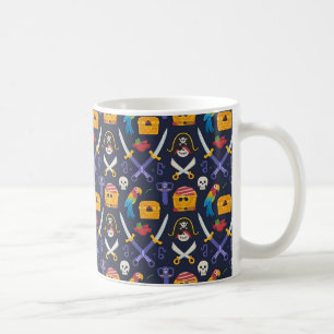 Piratengedankendesigns für seeliebende Abenteurer Kaffeetasse