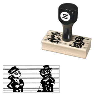 Piratenhochzeit  gummistempel