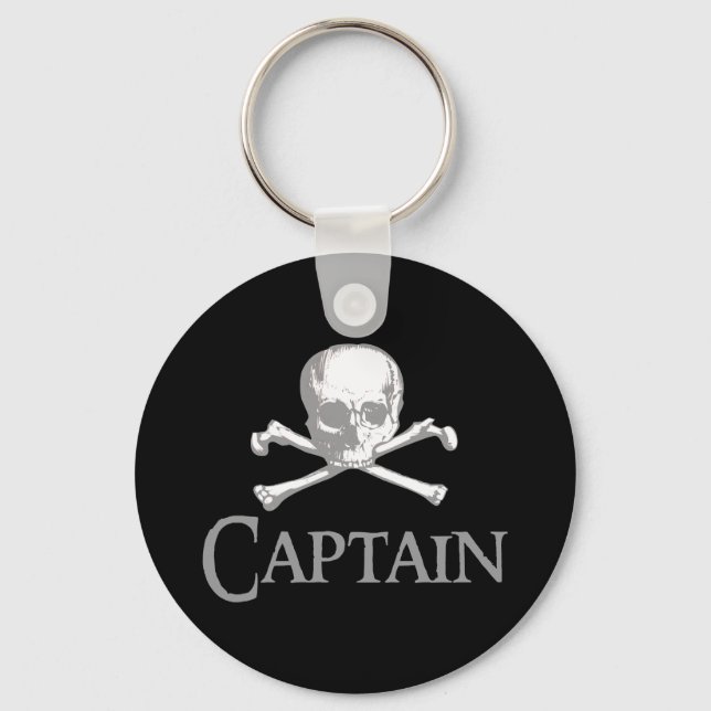 Piratenkapitän Schlüsselanhänger (Vorderseite)