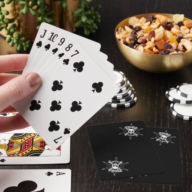 Piratenkarte Spielkarten (In Situ)
