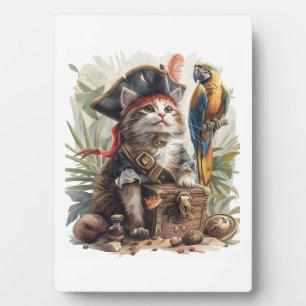Piratenkatzenschatz Fotoplatte