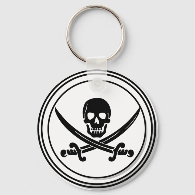 Piratenkette Schlüsselanhänger (Vorderseite)