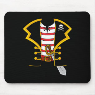 Piratenkostüm Party Halloween Mousepad