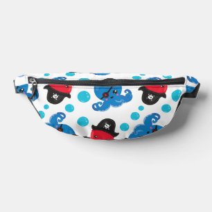 Piratenktopus, Octopusmuster, Meerestiere Bauchtasche