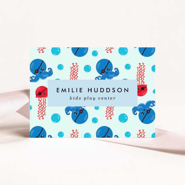 Piratenktopus, Quallen, Aktivitätszentrum Visitenkarte (Von Creator hochgeladen)