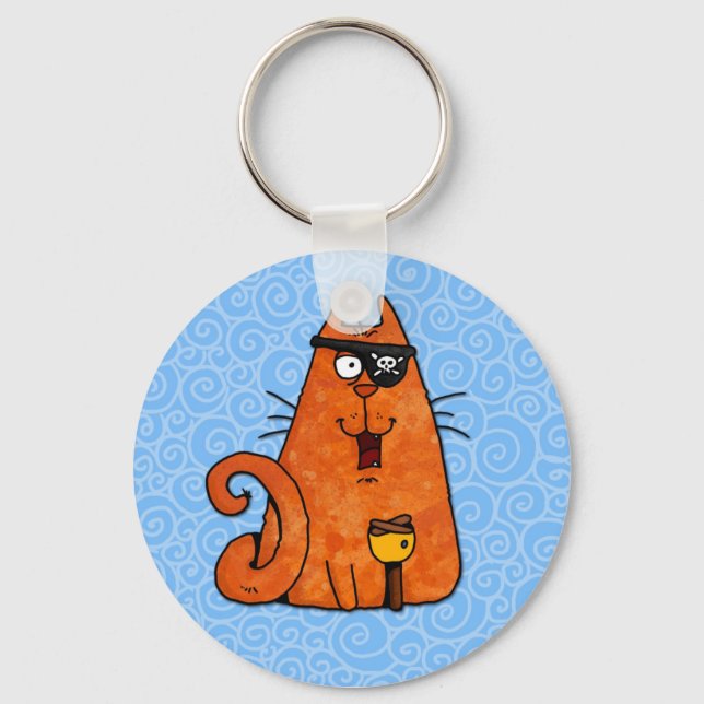 Piratenküche Schlüsselanhänger (Vorderseite)