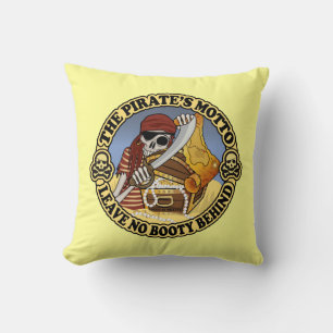 Piratenmotto Kissen