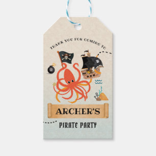 Piratenname, Piratenschiff, Party Geschenkanhänger