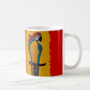 Piratenpapagei Kaffeetasse