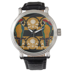 Piratenpapageien Armbanduhr
