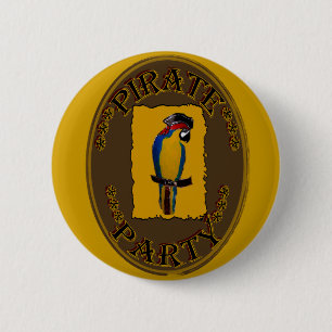 PIRATENPARTEI BUTTON