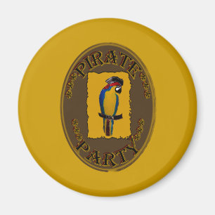 PIRATENPARTEI MAGNET