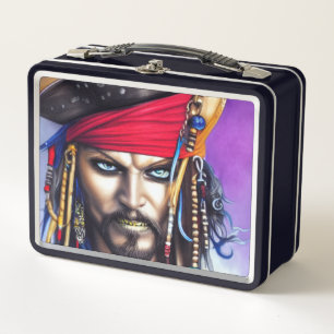 Piratensammlung Metall Brotdose