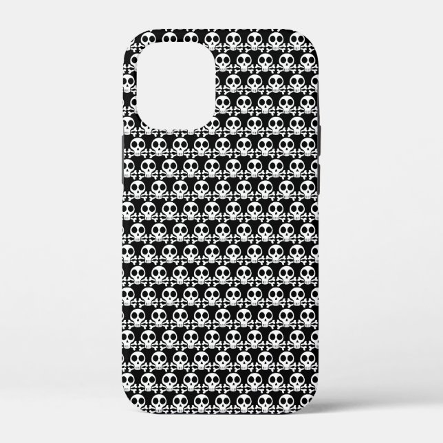 Piratenschädel-Design Case-Mate iPhone Hülle (Rückseite)