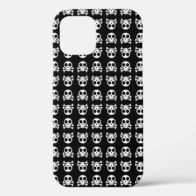 Piratenschädel-Design Case-Mate iPhone Hülle (Rückseite)