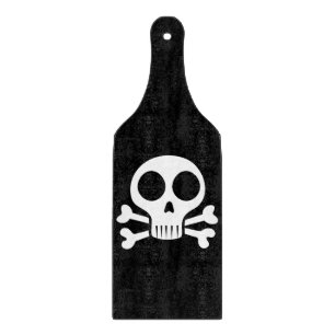 Piratenschädel-Design Schneidebrett