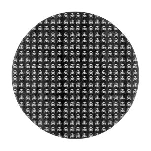 Piratenschädel-Design Schneidebrett