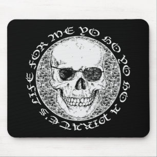 Piratenschädel Mousepad