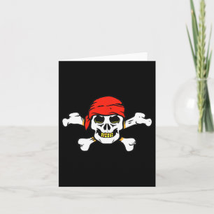 Piratenschädel und Kreuzknochen Skelettkehl zu Hal Karte