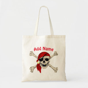 Piratenschädel und Schwerter, Piratenflagge Mini T Tragetasche
