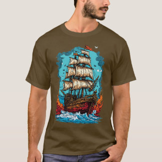 Piratenschiff 1 T-Shirt