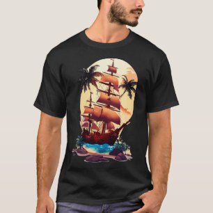 Piratenschiff 3 T-Shirt