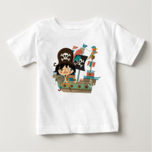 Piratenschiff Baby T-shirt