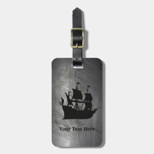 Piratenschiff Custom Gepäckanhänger