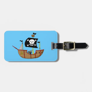 Piratenschiff Gepäckanhänger