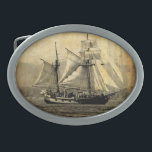 Piratenschiff Gürtelschnalle<br><div class="desc">Foto genommen von mir. Vervollkommnen Sie für jeden möglichen Piraten- oder Schiffsliebhaber</div>