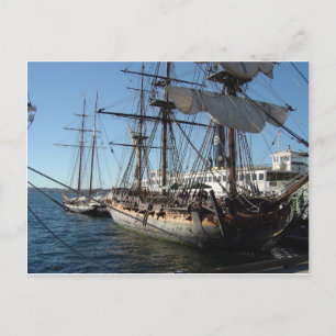 Piratenschiff in San Diego, Kalifornien Postkarte