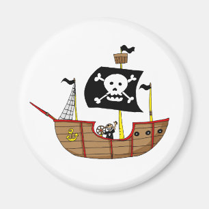 Piratenschiff Magnet