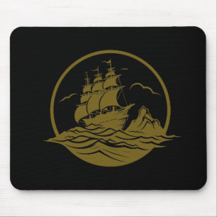 Piratenschiff Ocean World Wonder Adventure Vector Mousepad