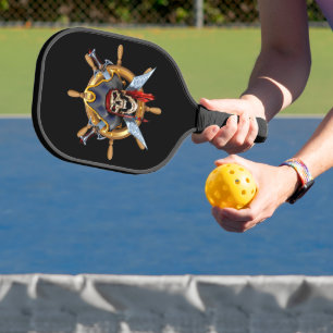 Piratenschiff Pickleball Schläger