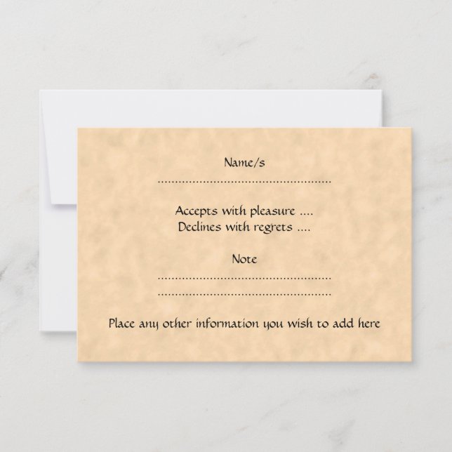 Piratenschiff. RSVP Karte (Vorderseite)