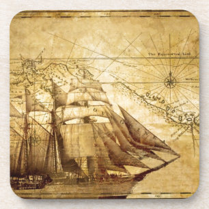 Piratenschiff Untersetzer
