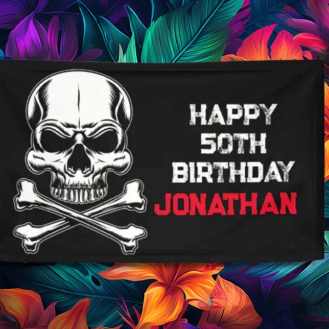 Piratenschiffe zum Geburtstag Banner (Von Creator hochgeladen)