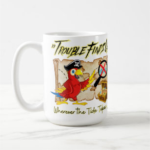 Piratensittich Kaffeetasse