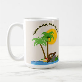 Piratenstrand Kaffeetasse