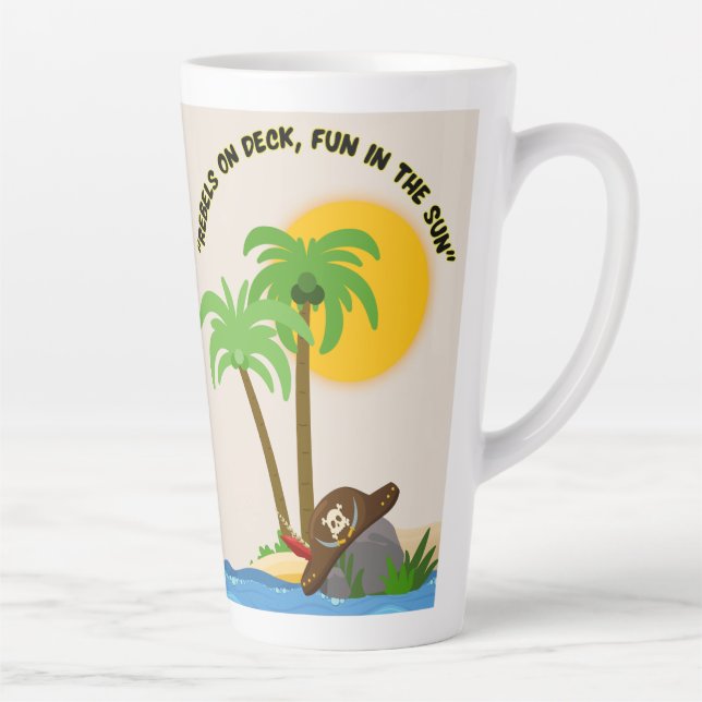 Piratenstrand Milchtasse (Rechts)
