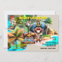 Piratentheater Geburtstag | Kapitän-Affenvogelinse